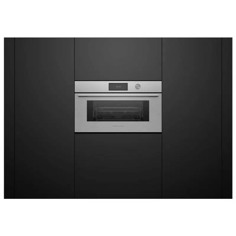 30 Inch Convection Speed Oven, 6.8 Inch Touchscreen w/Dial - Compact - Contemporary Brushed Silver