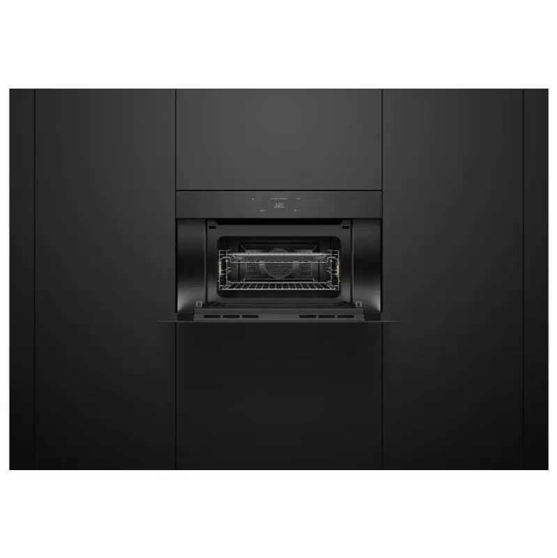 30 Inch Convection Speed Oven, 6.8 Inch Touchscreen, Handleless- Compact - Minimal Black (Soft Black)