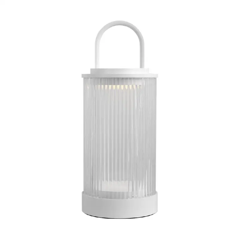 Tawa Accent Rechargeable Table Lamp matte White 2700K 90 CRI wall charger included