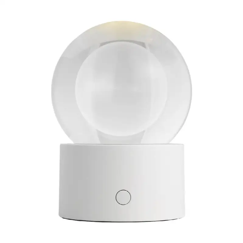 Mina Accent Rechargeable Table Lamp matte White 2700K 90 CRI wall charger included