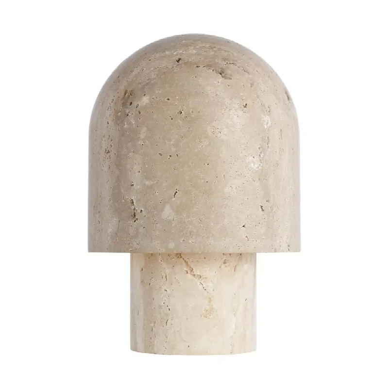 Kennett Small Travertine Table Lamp natural travertine 2700K 90 CRI