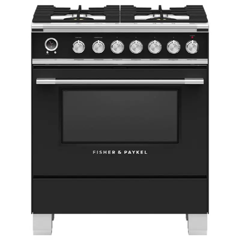 30" Range, 4 Burners, Self-cleaning