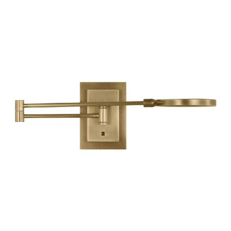 Spectica Small Task Sconce Plated Brass 3000K 90 CRI