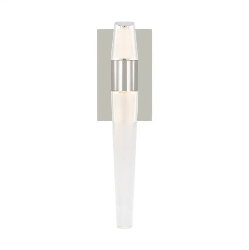 Lassell Single Sconce in Polished Nickel 2700K 120V