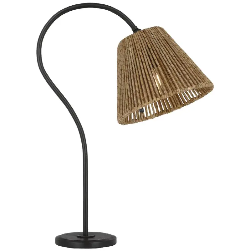 Dume 24" Arched Table Lamp