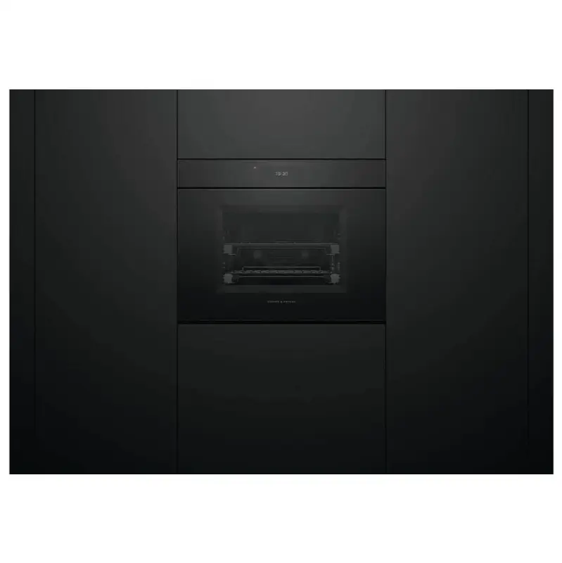 30 Inch Combination Steam Oven, 6.8 Inch Touchscreen, Handleless - Minimal Black (Soft Black)