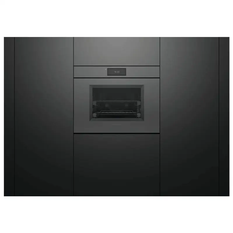30 Inch Combination Steam Oven, 6.8 Inch Touchscreen, Handleless- Minimal Grey
