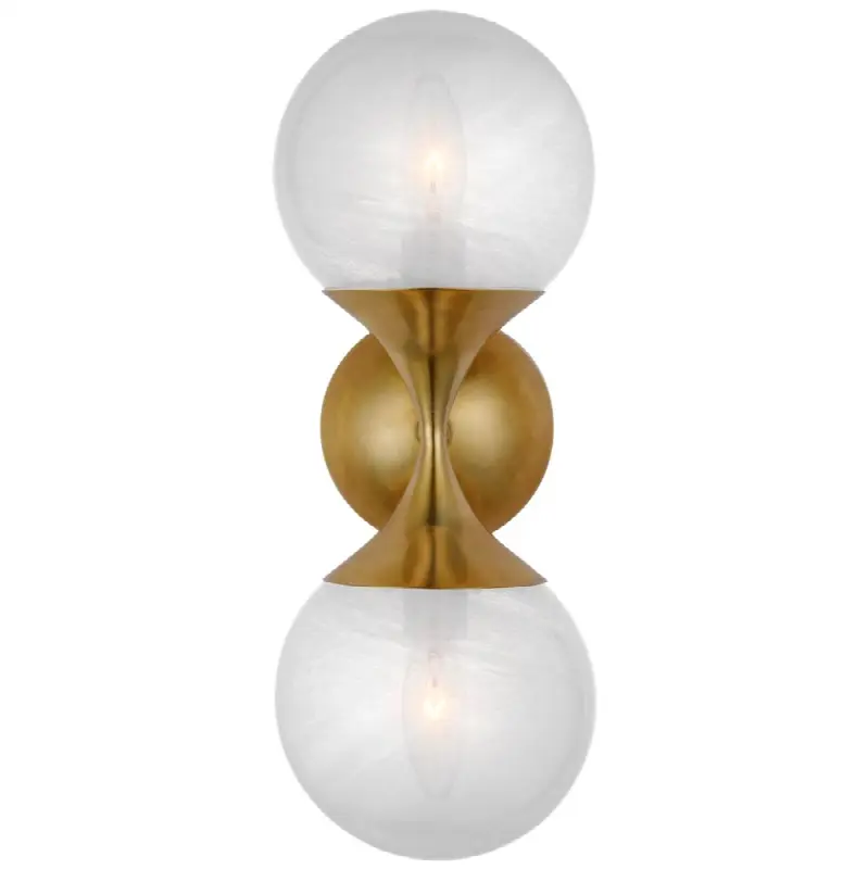 Cristol Small Double Sconce