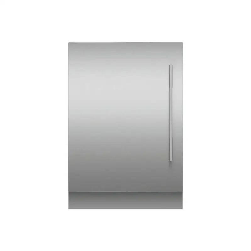 24" Integrated Wine Cellar or Beverage Refrigerator Solid Stainless Steel Door Panel, Left Hinge (Handles Not Included)