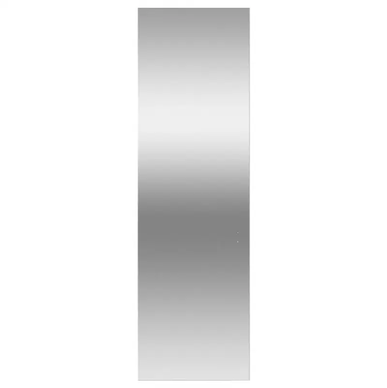 24" Column Stainless Steel Door Panel, Left Hinge (Handles not Included)