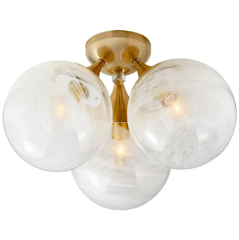 Cristol Large Triple Flush Mount