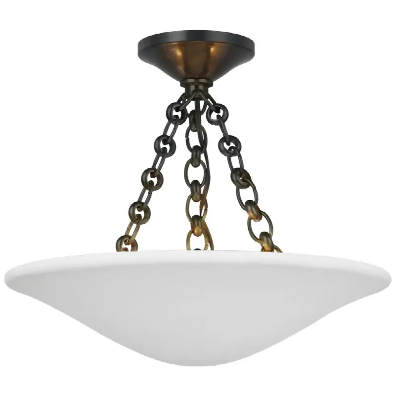 Mollino 16" Semi Flush Mount