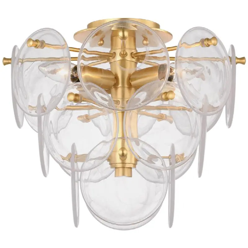 Loire Medium Tiered Flush Mount