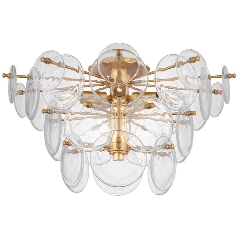 Loire Large Tiered Flush Mount