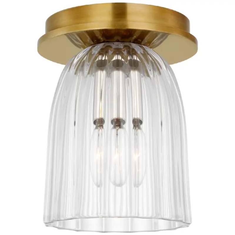 Asalea 5" Solitaire Flush Mount