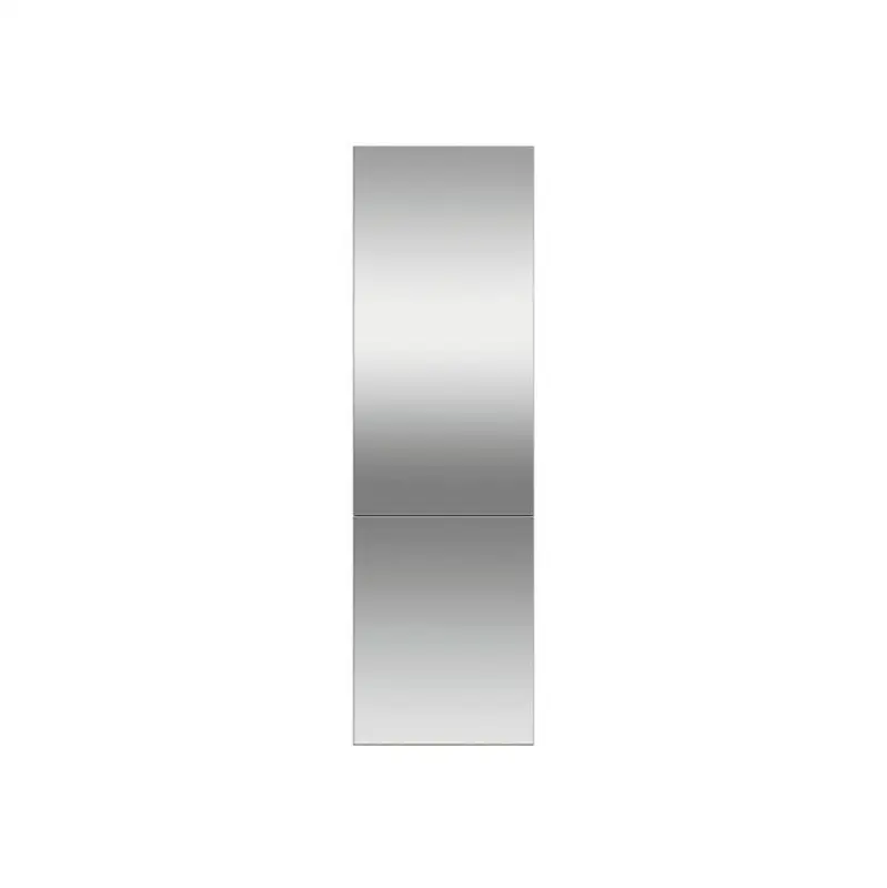 24" Bottom Mount Column Stainless Steel Door Panels, Left Hinge (Handles not Included)