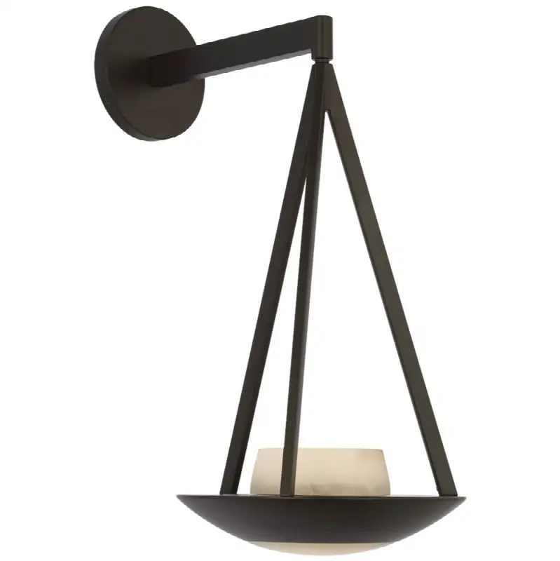 Divina 19" Floating Bowl Sconce