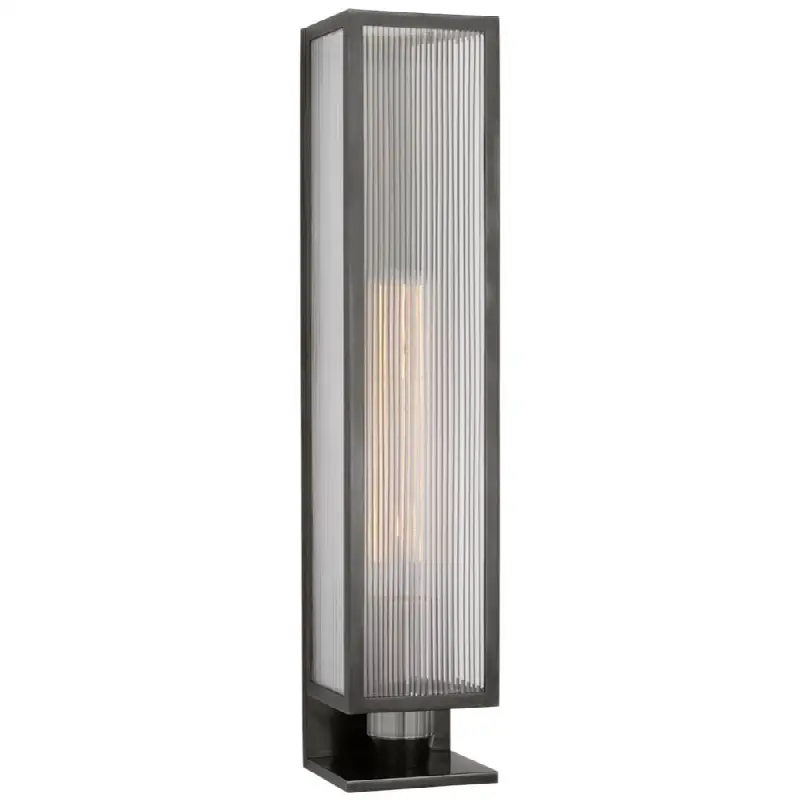 York 24" Single Box Outdoor Sconce