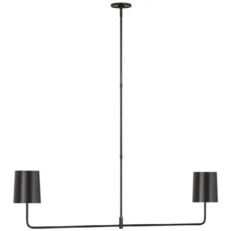 Go Lightly 54" Two Light Linear Chandelier