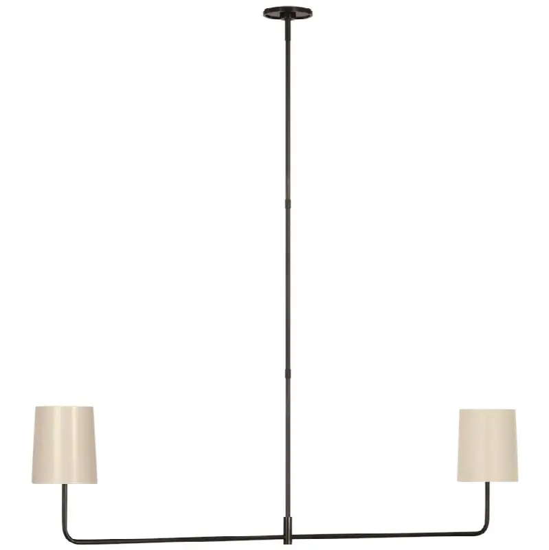 Go Lightly 54" Two Light Linear Chandelier