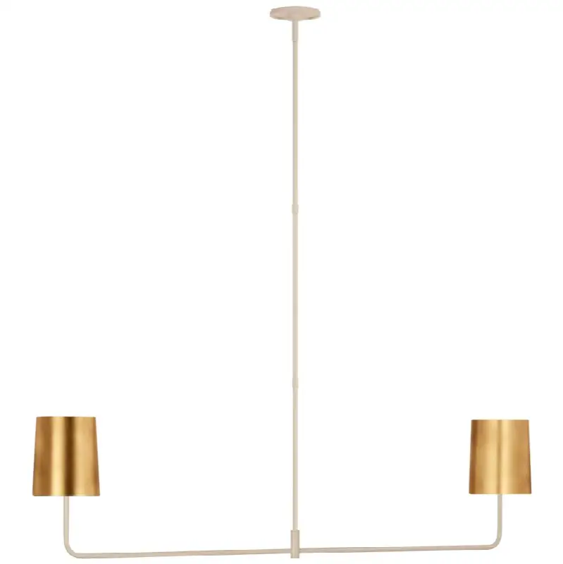 Go Lightly 54" Two Light Linear Chandelier