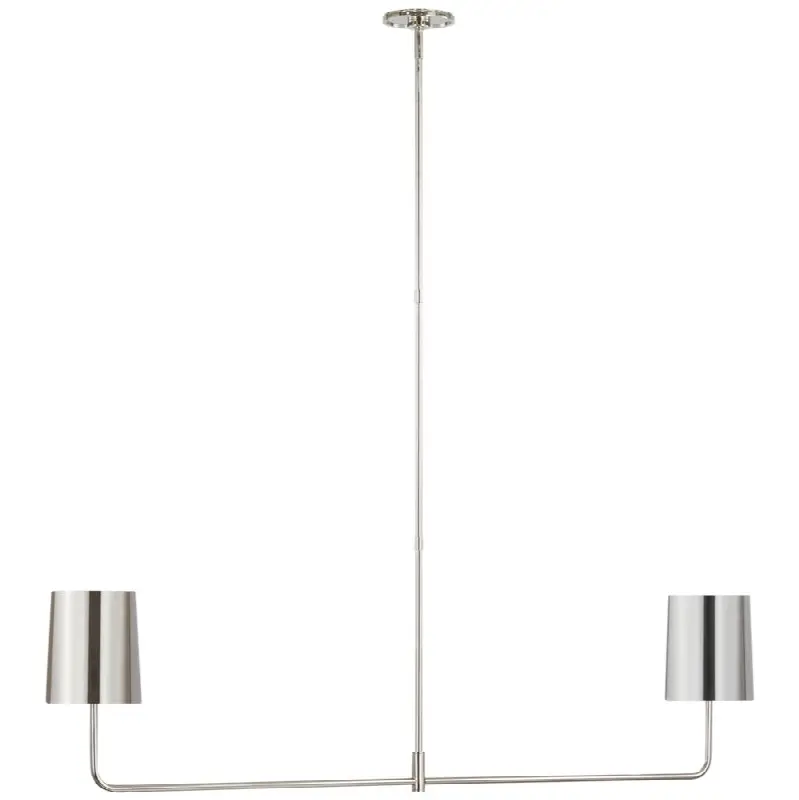 Go Lightly 54" Two Light Linear Chandelier