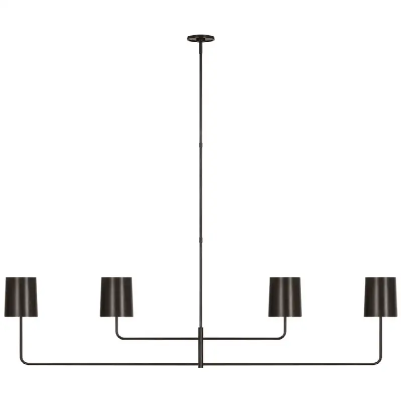 Go Lightly 70" Four Light Linear Chandelier