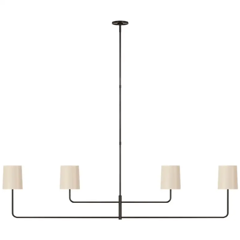 Go Lightly 70" Four Light Linear Chandelier