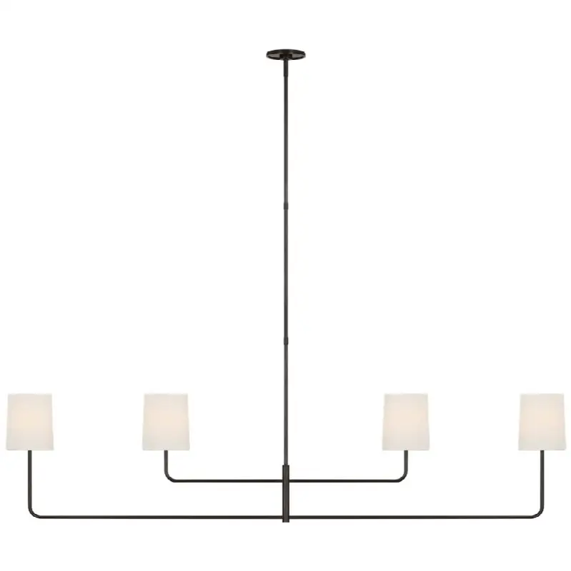 Go Lightly 70" Four Light Linear Chandelier