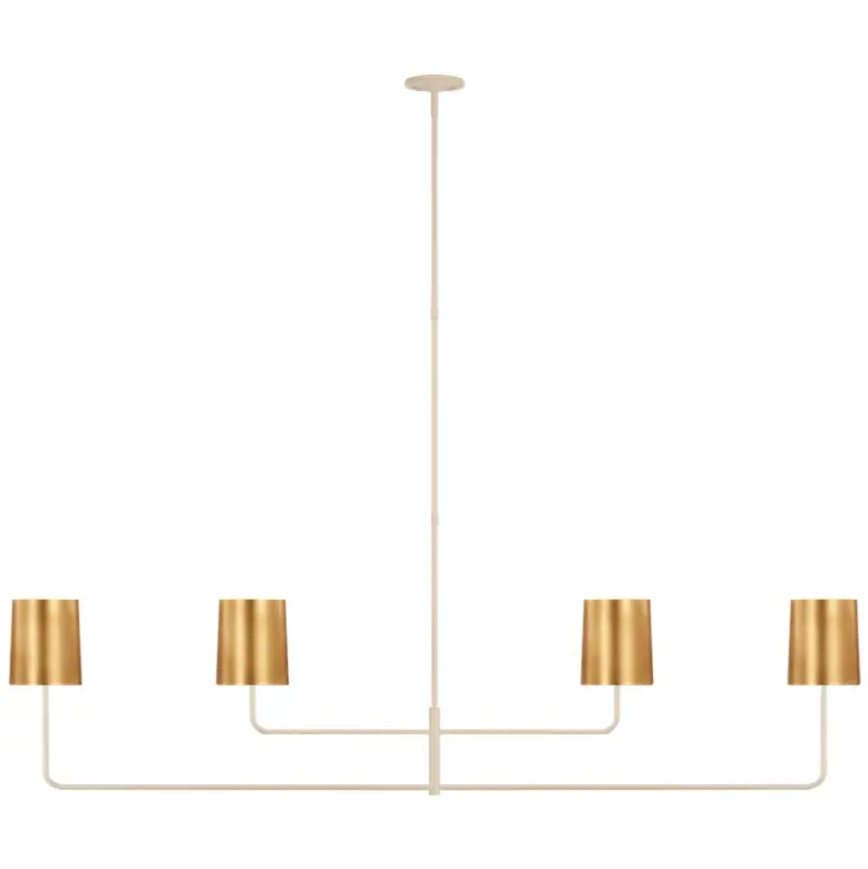 Go Lightly 70" Four Light Linear Chandelier