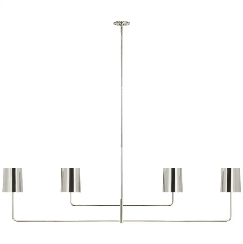 Go Lightly 70" Four Light Linear Chandelier
