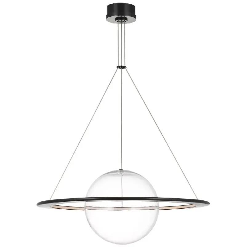 Cosmos 28" Ring And Orb Chandelier