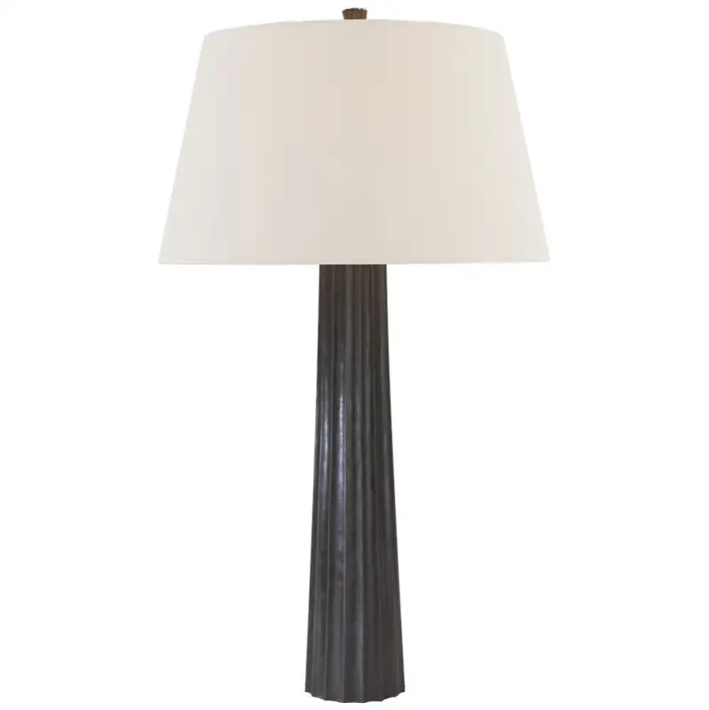 Fluted Spire Large Table Lamp