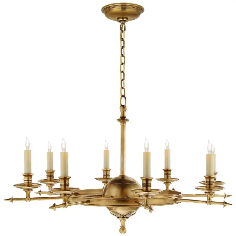 Leaf And Arrow Large Chandelier