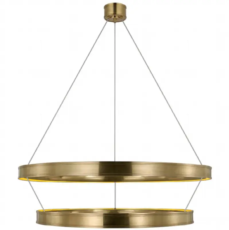 Connery 50" Two-tier Ring Chandelier