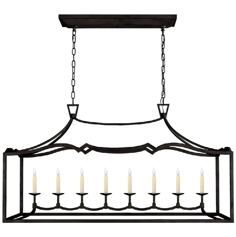 Fancy Darlana Large Linear Pendant