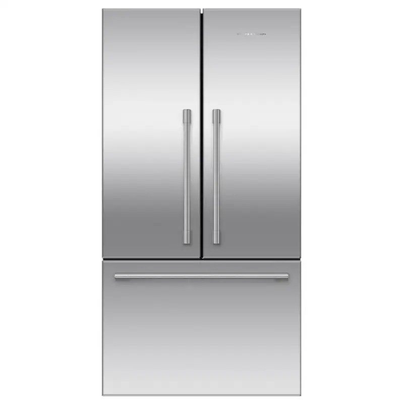36" French Door Refrigerator Freezer, Stainless Steel, 20.1 cu ft, Ice Only, Counter Depth, Pro Round Flush Handle