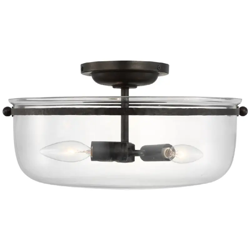 Lorford Medium Semi-flush