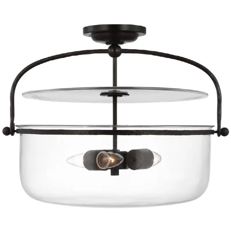 Lorford Medium Semi-flush Lantern