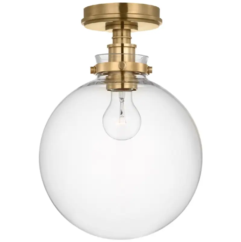 Parkington 10" Globe Flush Mount