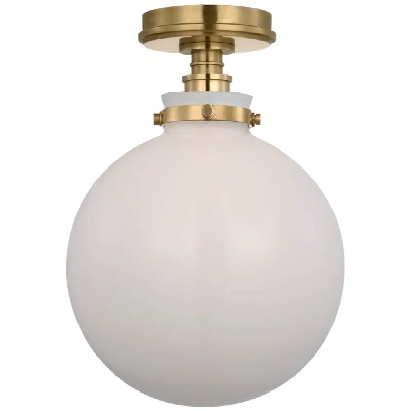 Parkington 10" Globe Flush Mount