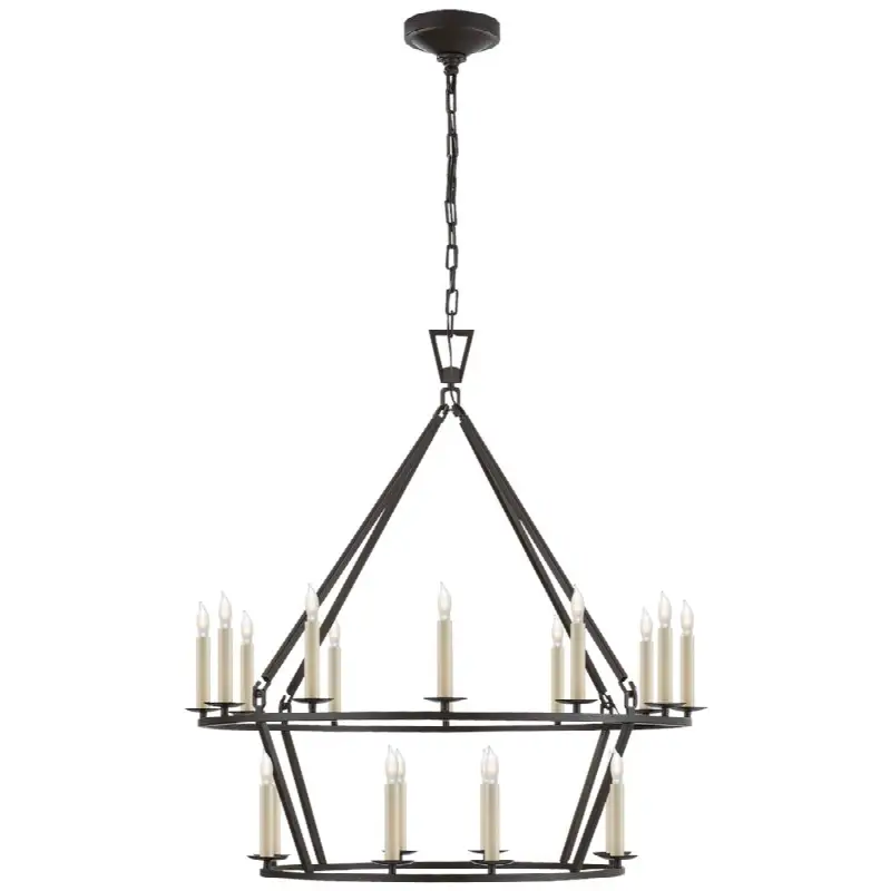 Darlana Medium Two-tier Chandelier