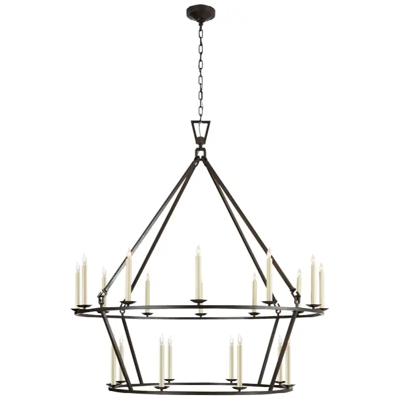 Darlana Extra Large Two-tier Chandelier