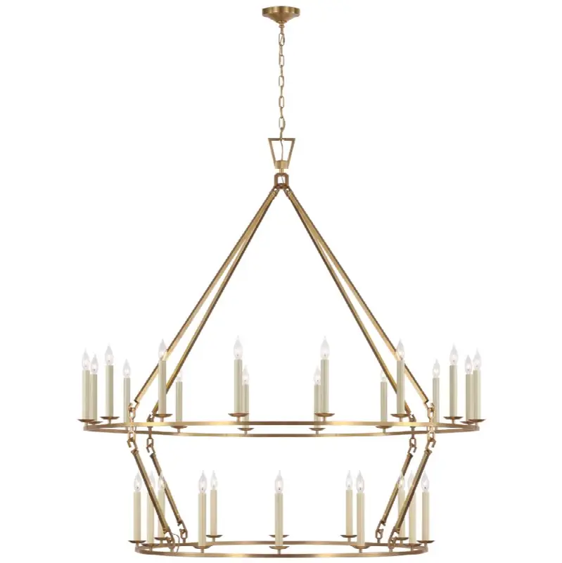 Darlana Oversized Two Tier Chandelier