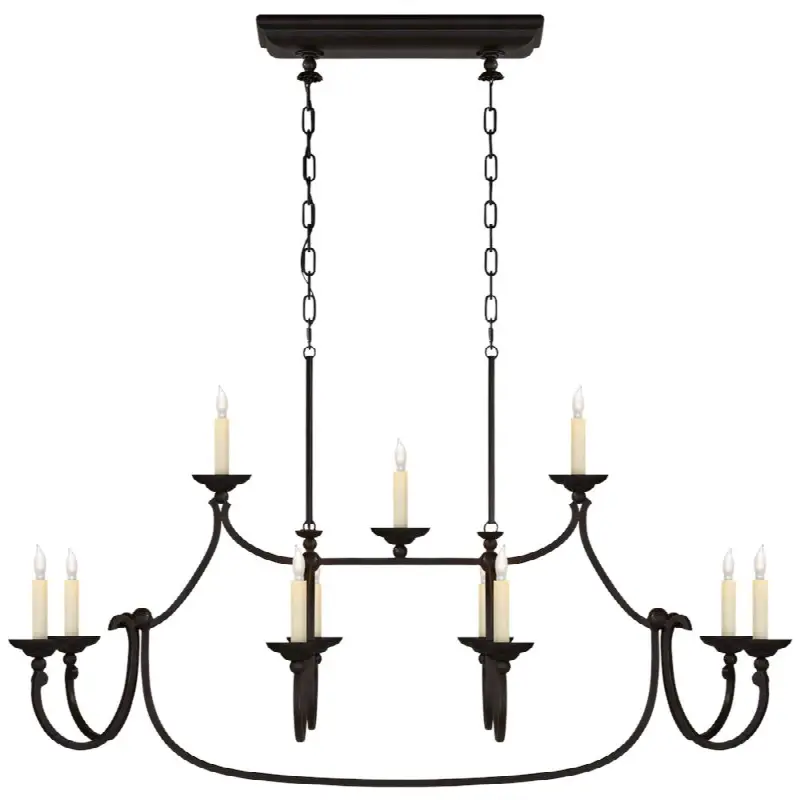 Flemish Large Linear Pendant