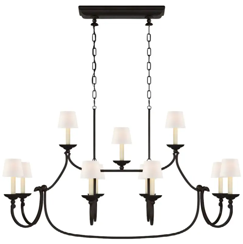 Flemish Large Linear Pendant