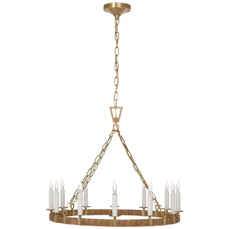 Darlana Medium Wrapped Ring Chandelier