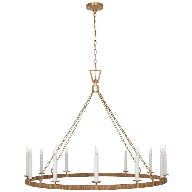 Darlana XL Wrapped Ring Chandelier