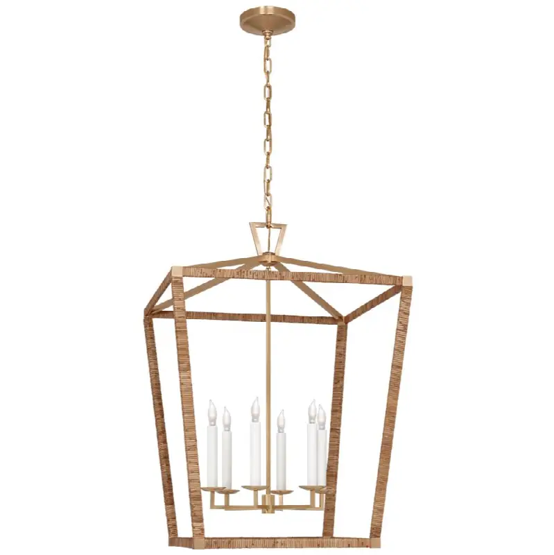 Darlana XL Wrapped Lantern