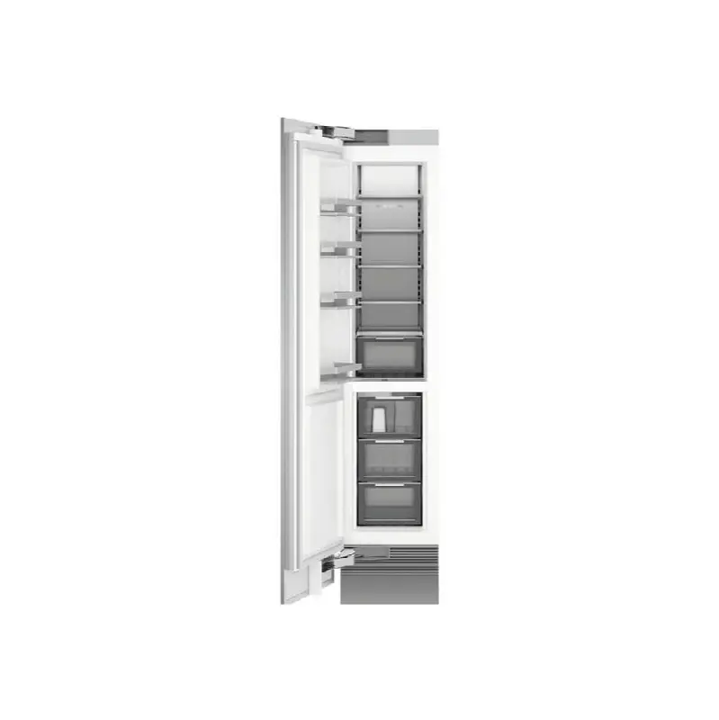 24" VTZ PREMIUM Column Freezer, Panel Ready, 11.9 cu ft, Stainless Interior, Ice Only, Left Hinge (Includes Joiner Kit) - Advanced Energy